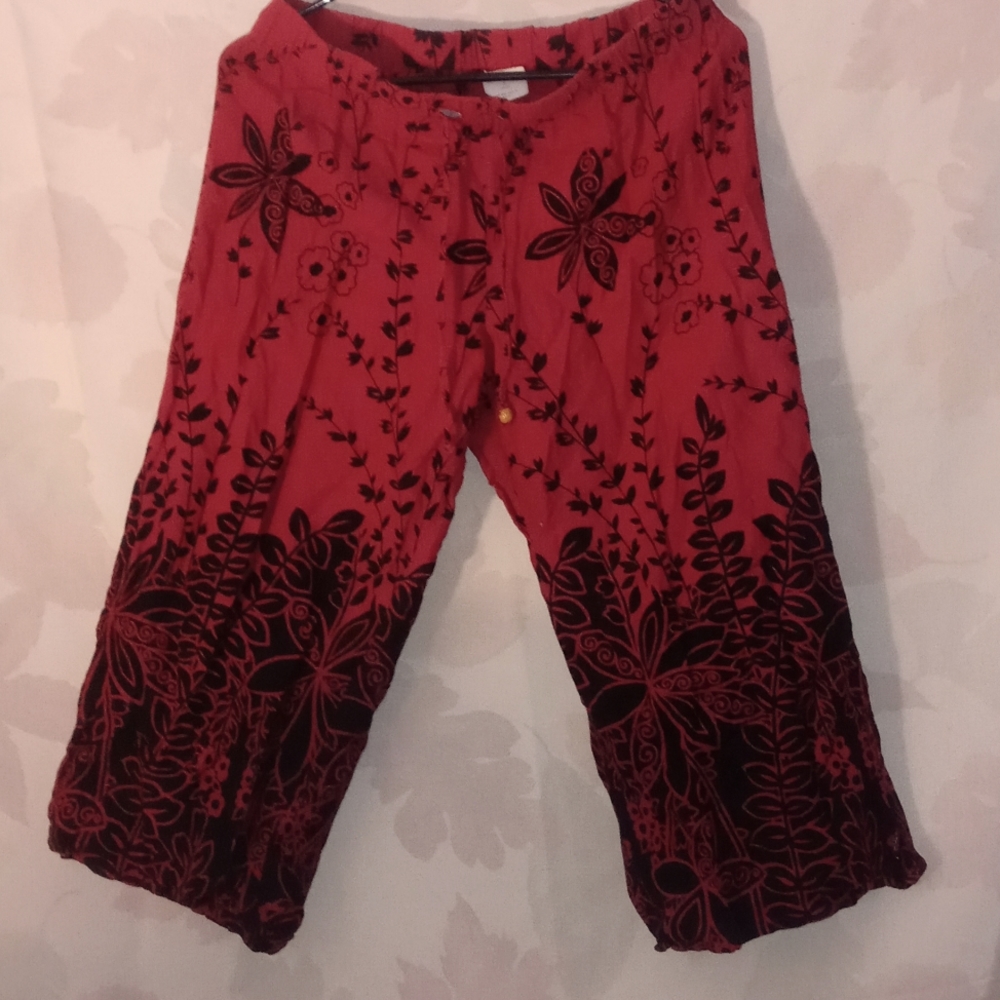 Ankle length sweats. Punjammies size S